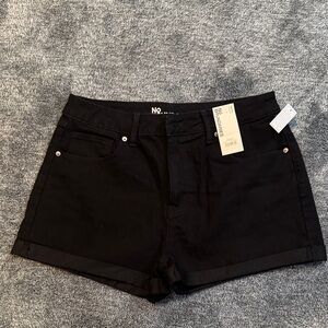 No Boundaries Women's Black Jean Shorts